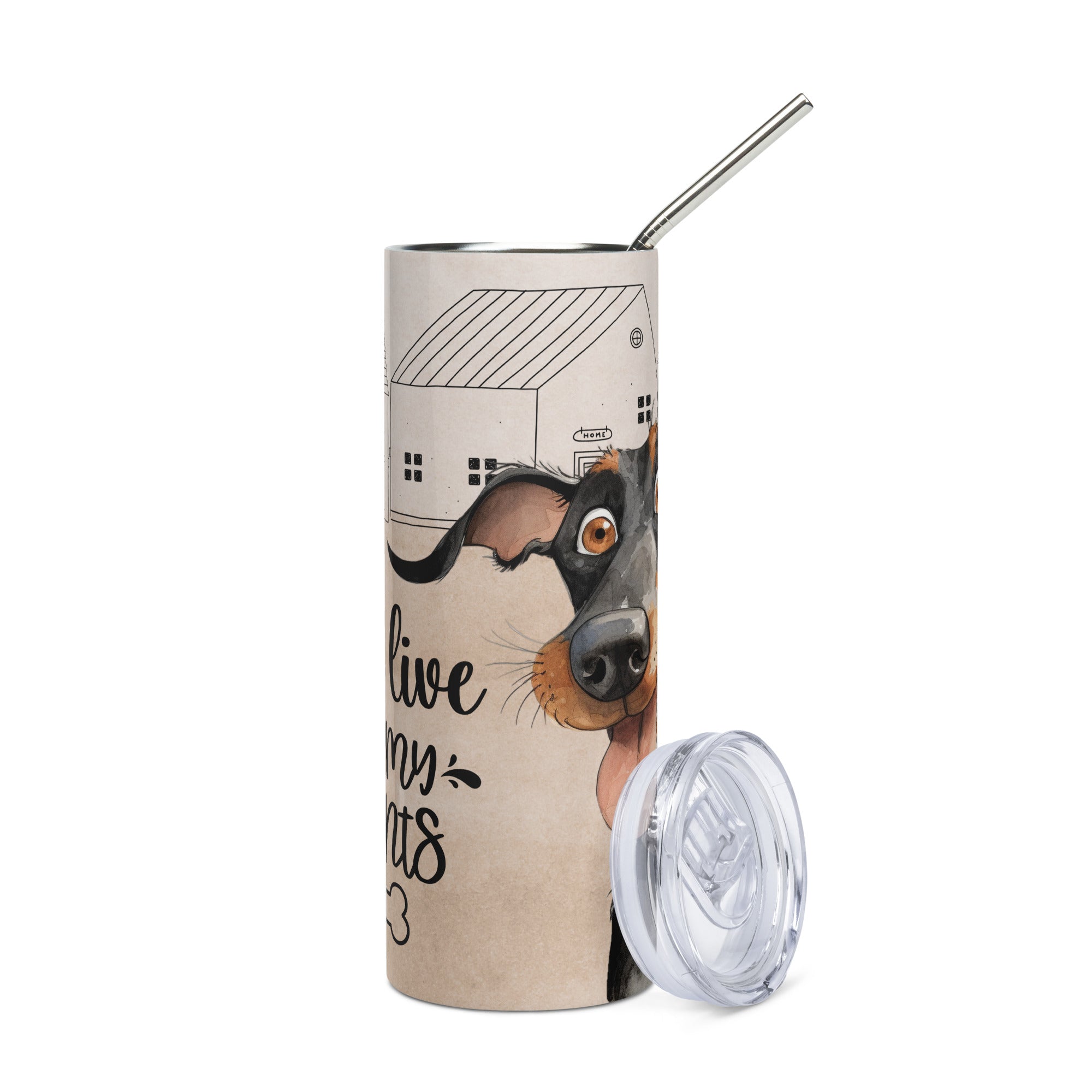 Pet Lover Tumbler - Doberman