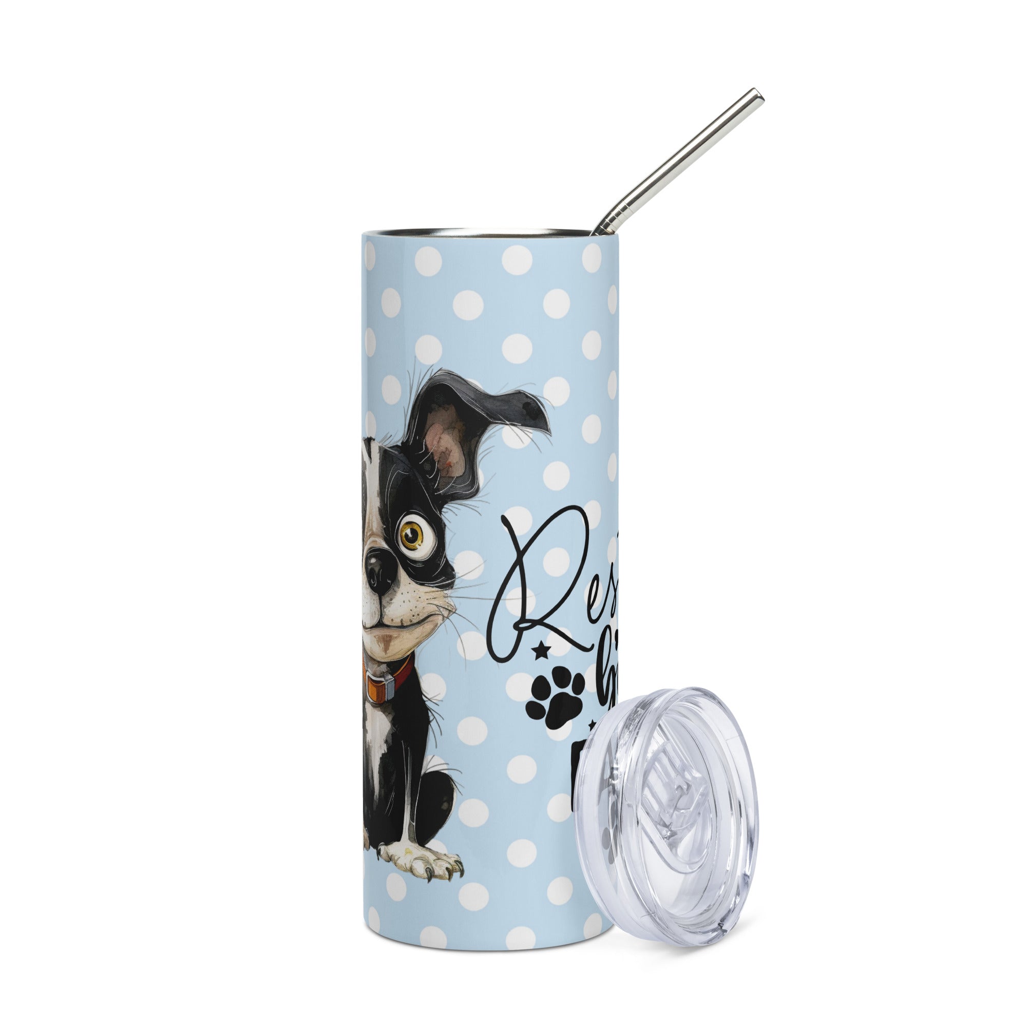 Pet Lover Tumbler - Boston Terrier