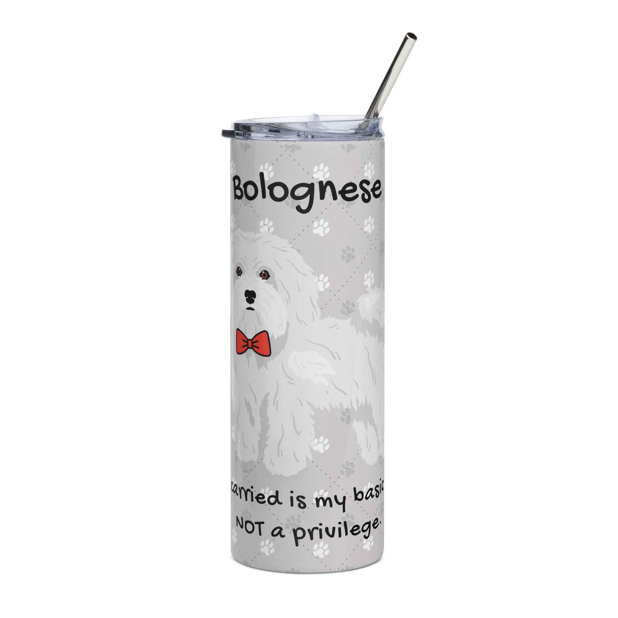 Pet Lover Tumbler - Bolognese