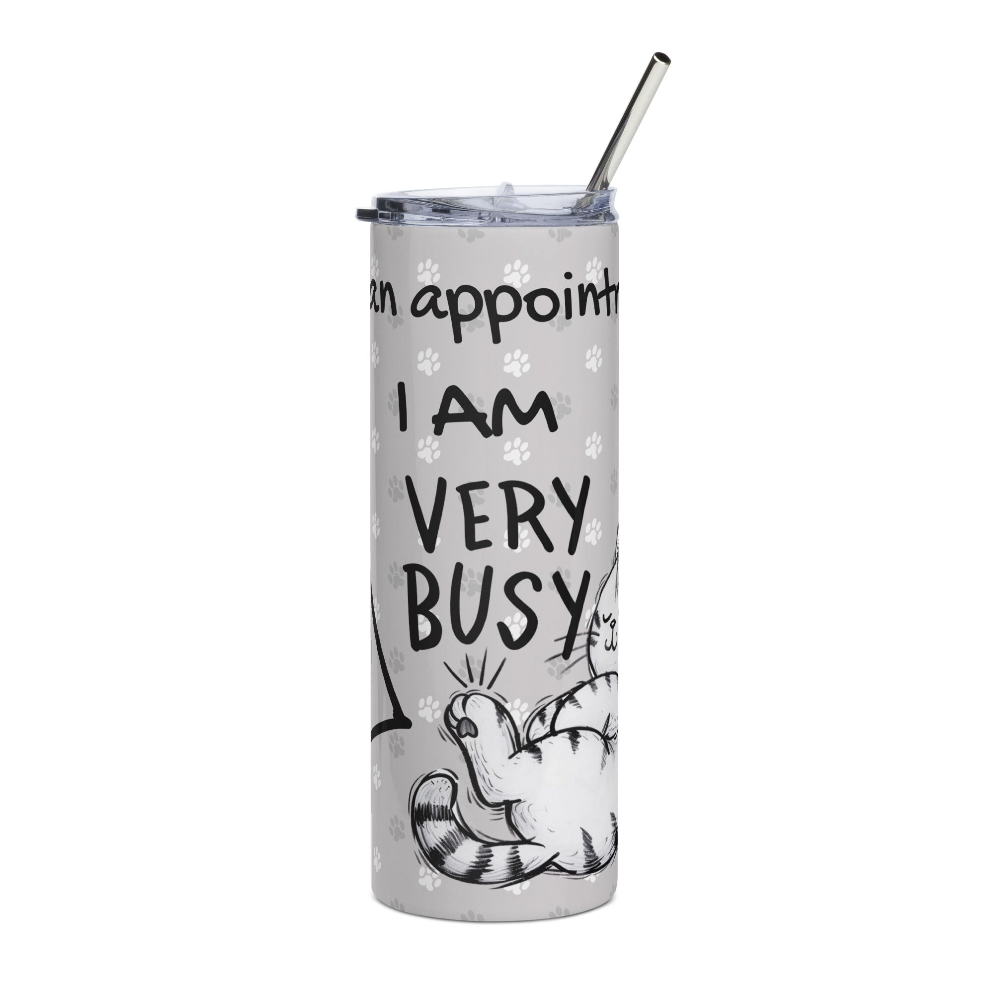 Pet Lover Tumbler - Funny Cat