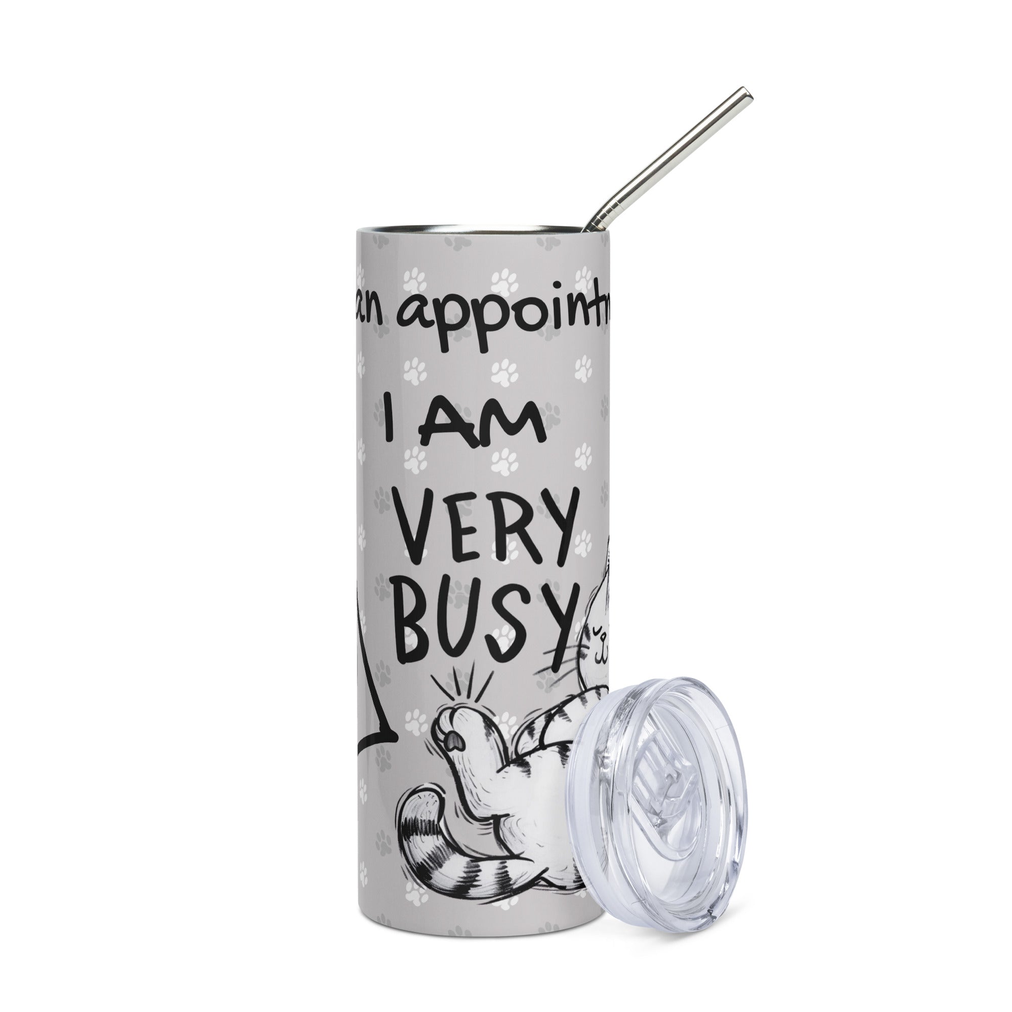 Pet Lover Tumbler - Funny Cat