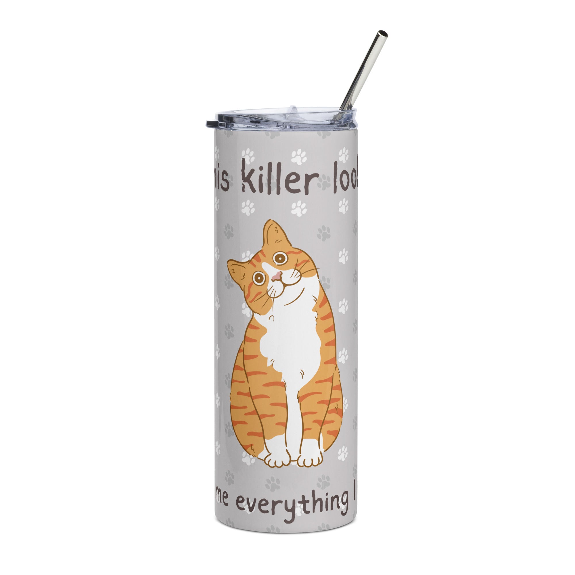 Pet Lover Tumbler - Funny Cat