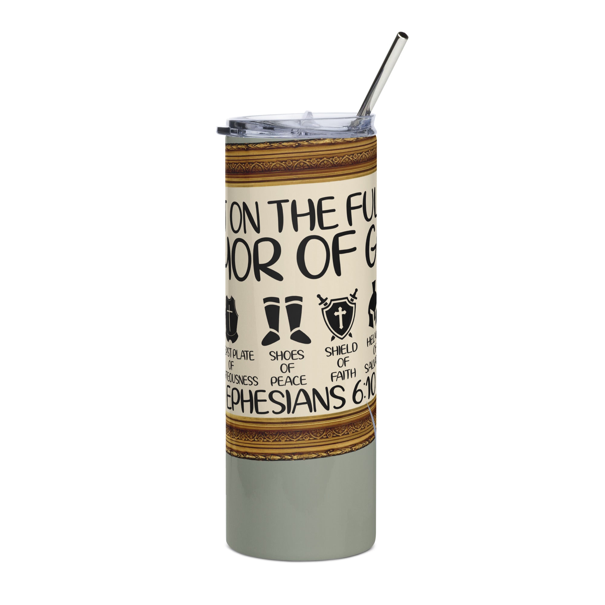 Christian Faith Tumbler - Armor of God