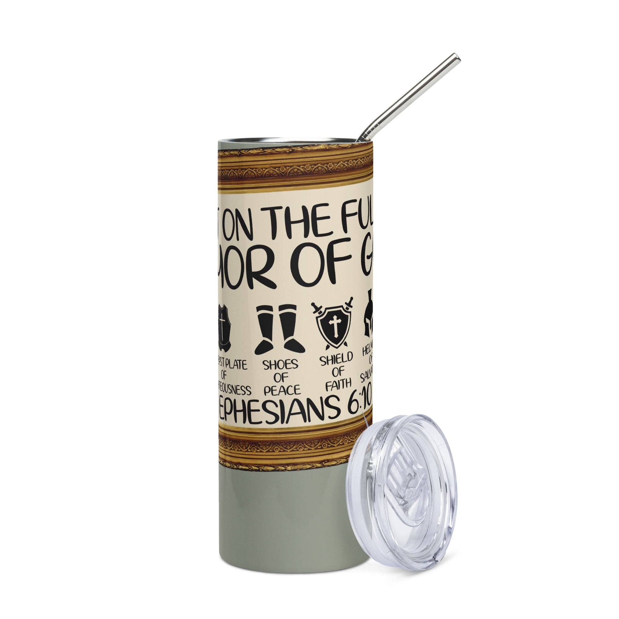 Christian Faith Tumbler - Armor of God