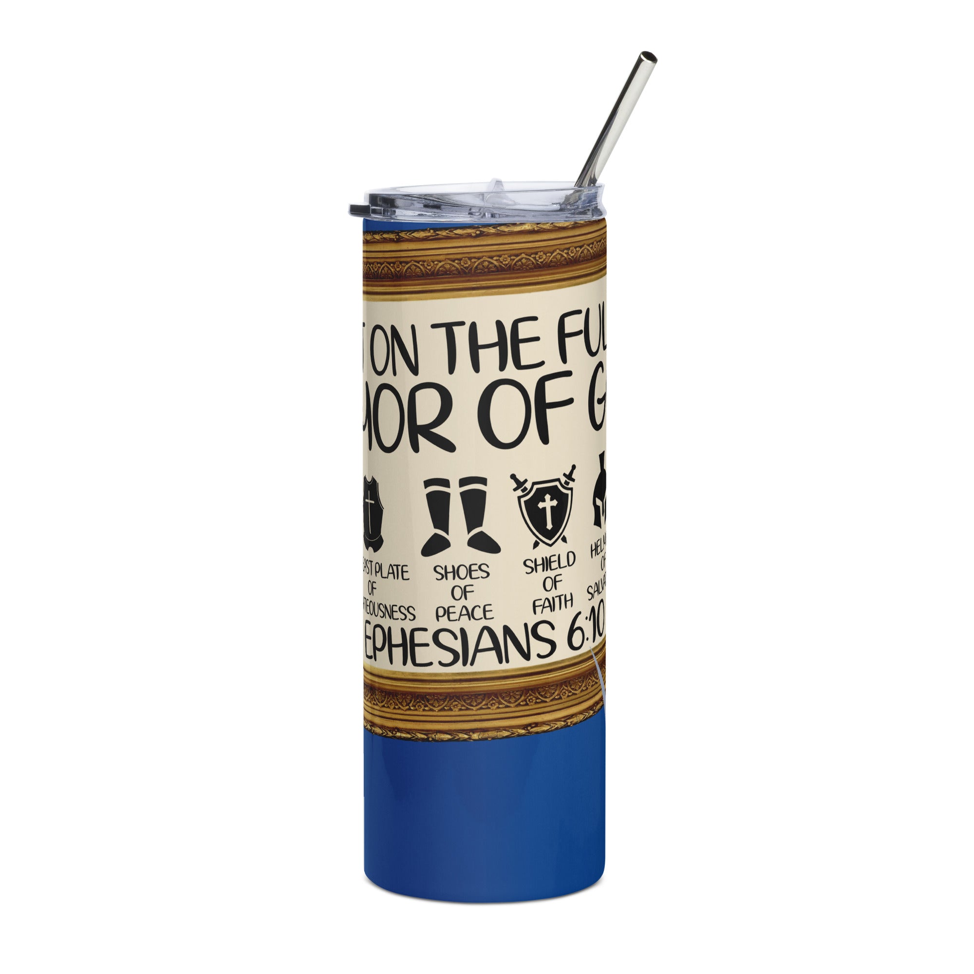 Christian Faith Tumbler - Armor of God