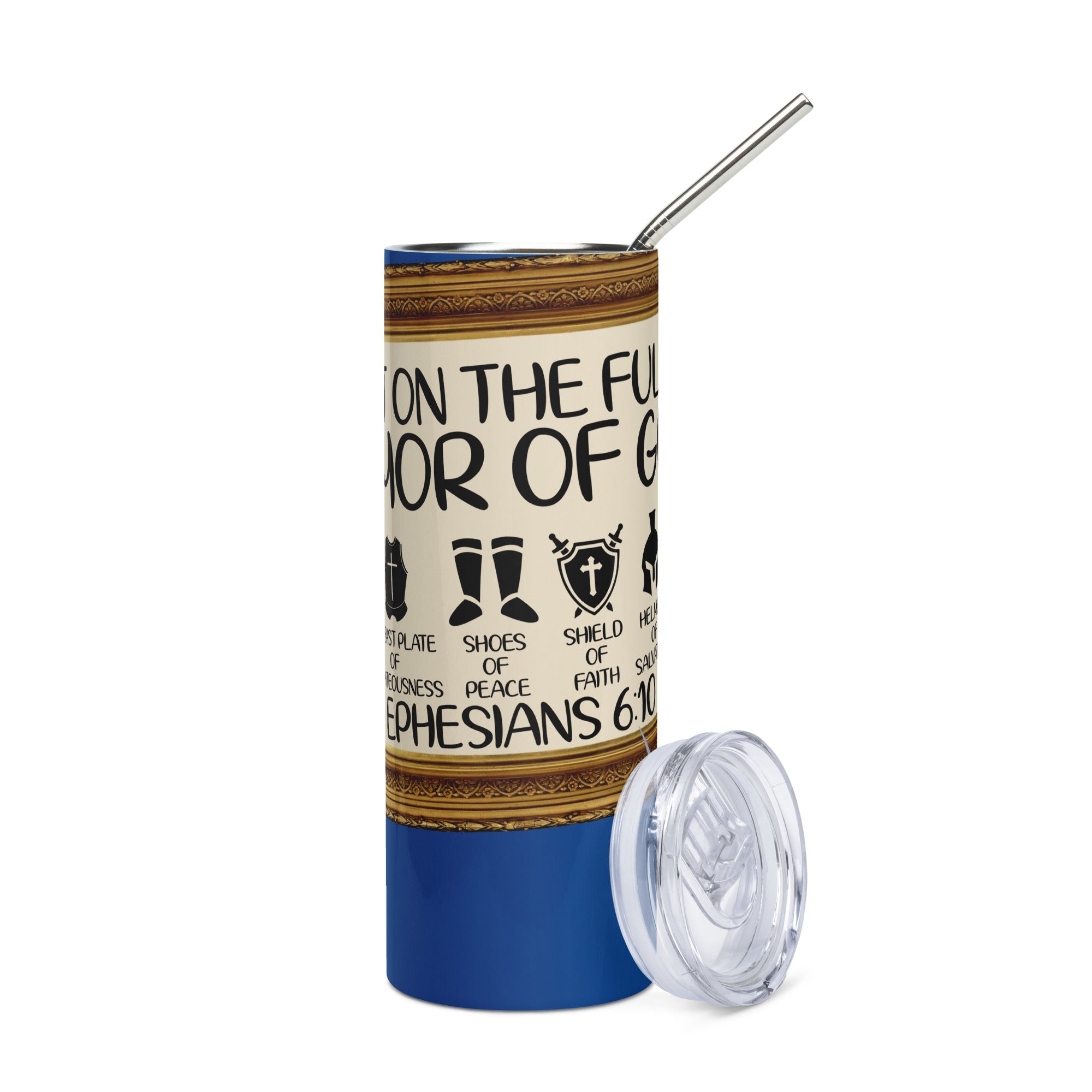 Christian Faith Tumbler - Armor of God