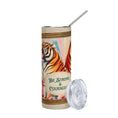 Load image into Gallery viewer, Christian Faith Tumbler - Be Strong & Courageous
