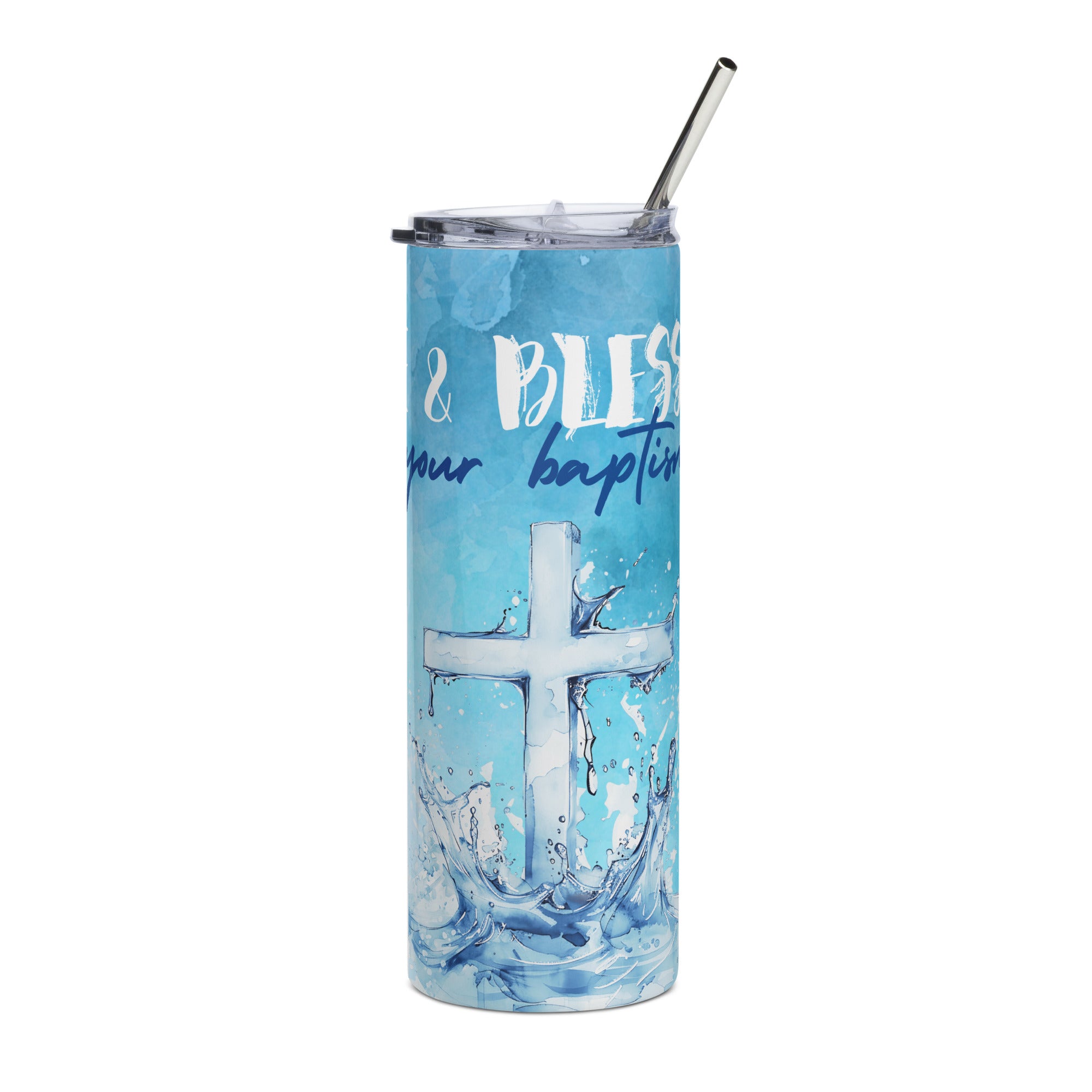 Christian Faith Tumbler - Baptism