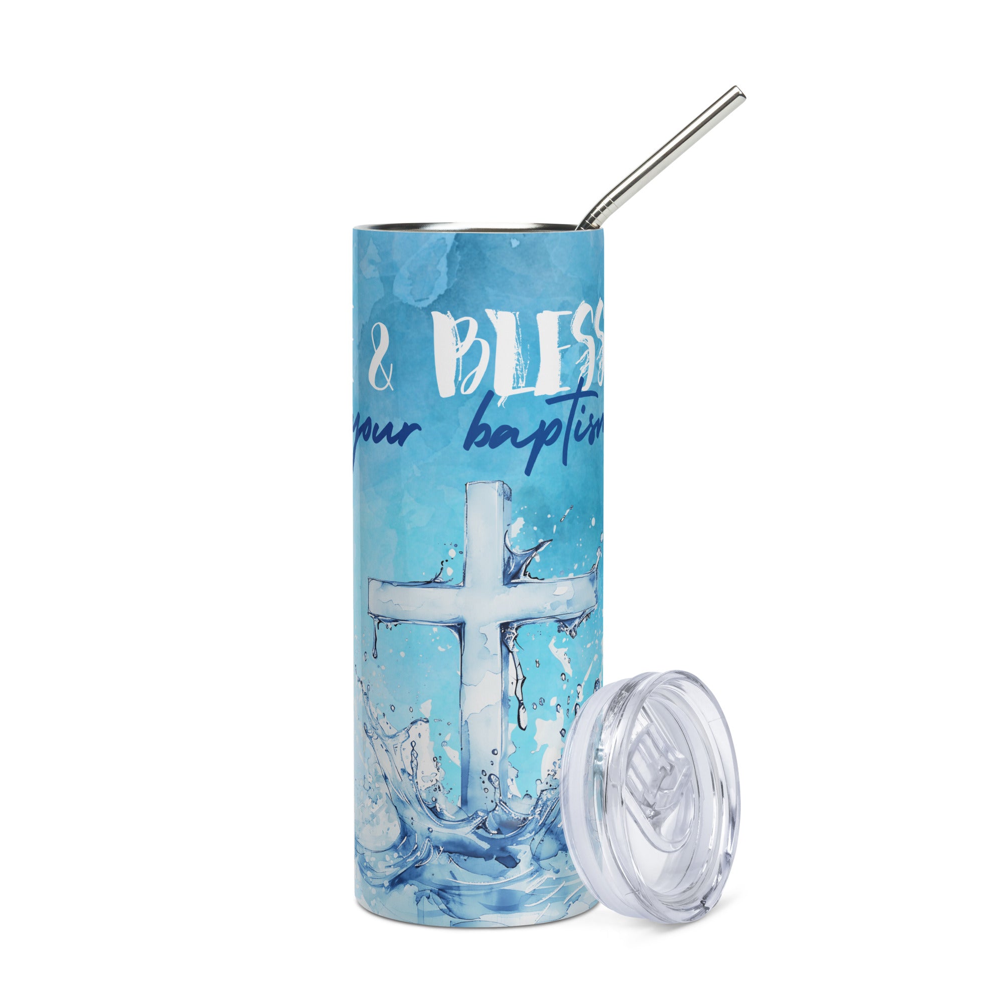 Christian Faith Tumbler - Baptism