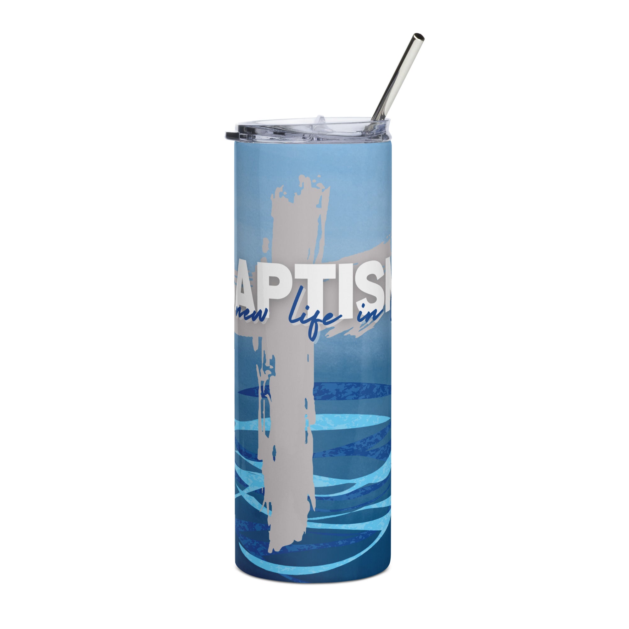 Christian Faith Tumbler - Baptism