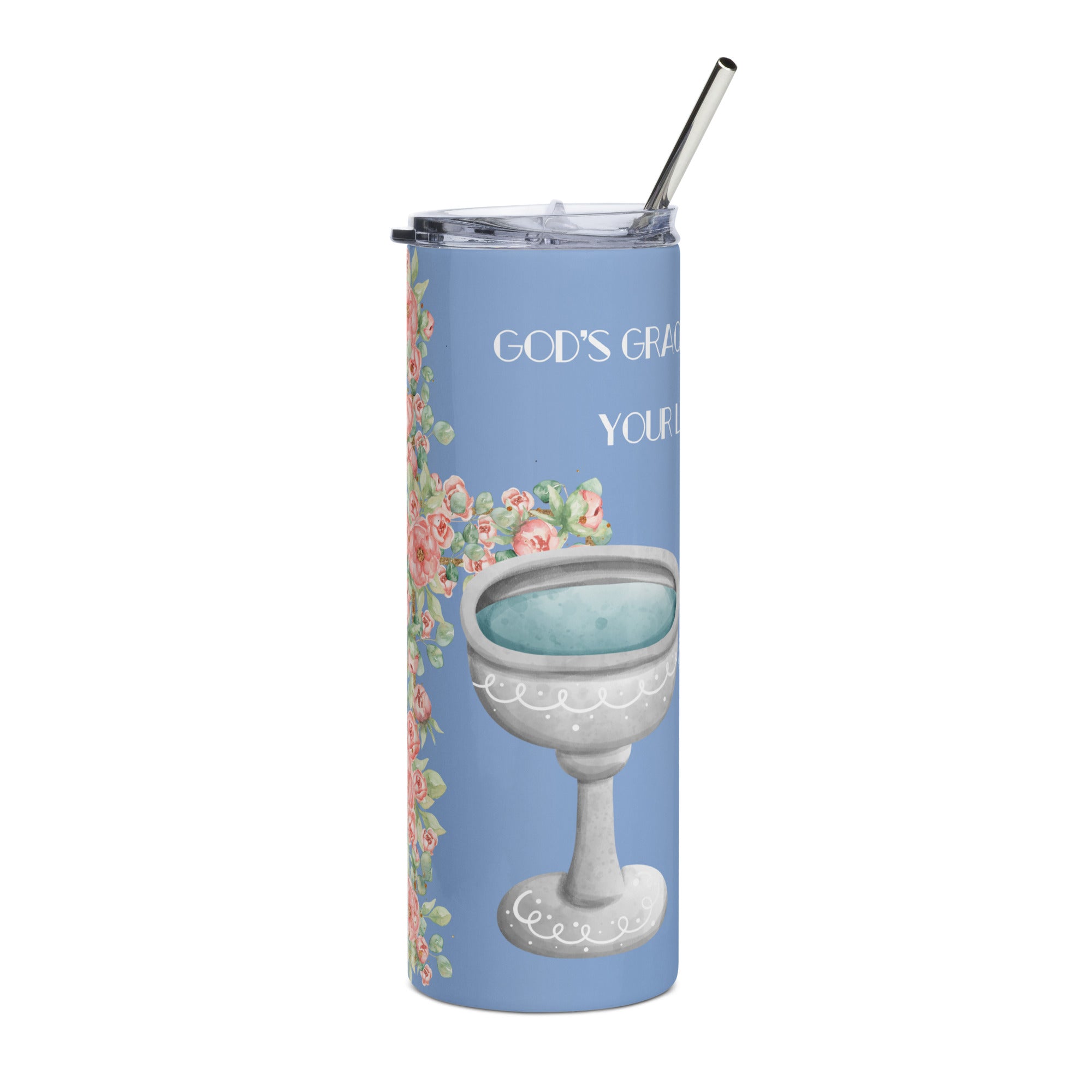 Christian Faith Tumbler - Boy Christening