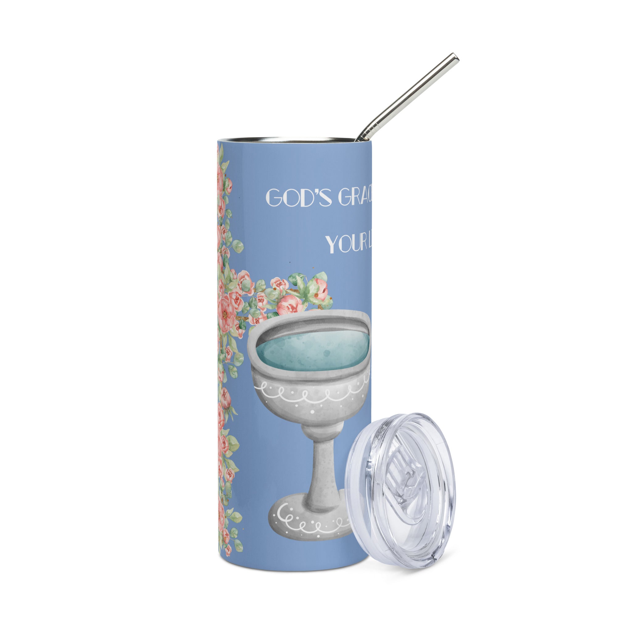 Christian Faith Tumbler - Boy Christening