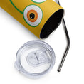 Load image into Gallery viewer, Kids Birthday Tumbler - Yellow Monster
