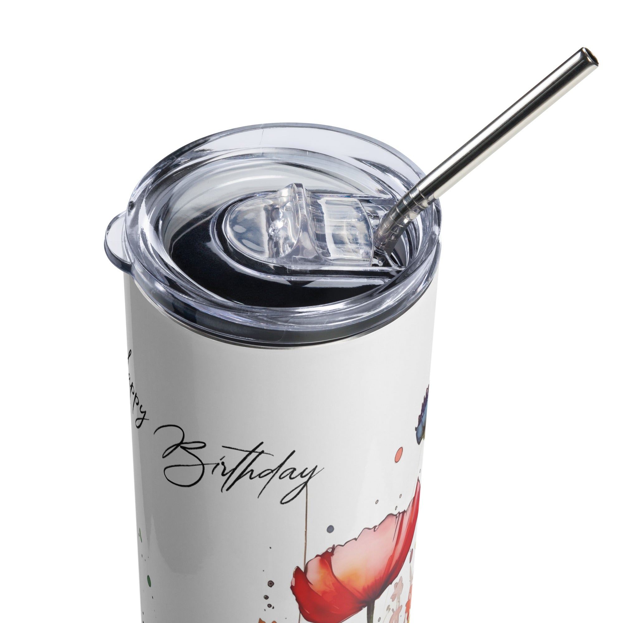 Wild Flower Birthday Tumbler