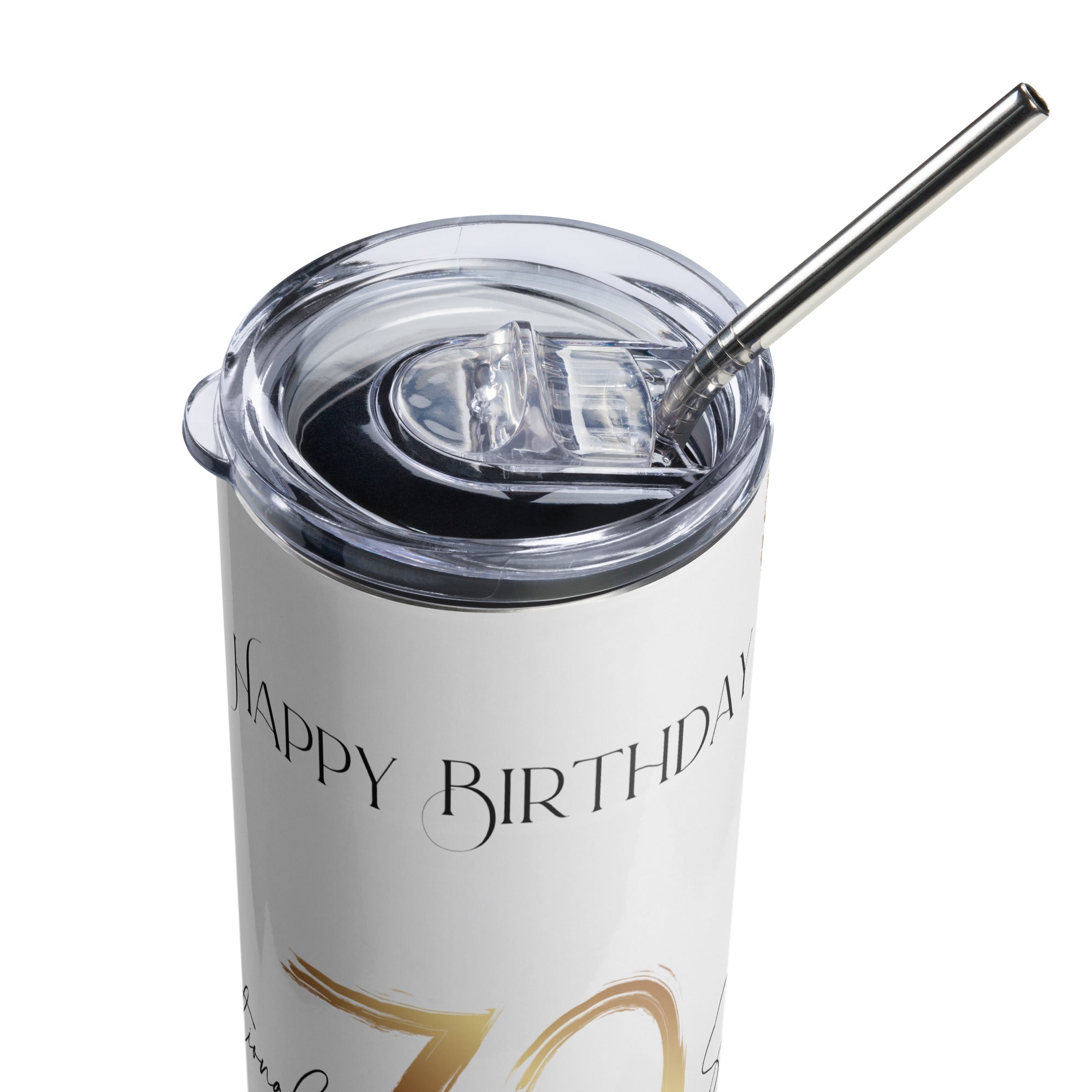 Funny Birthday Tumbler - Sensational Seventy