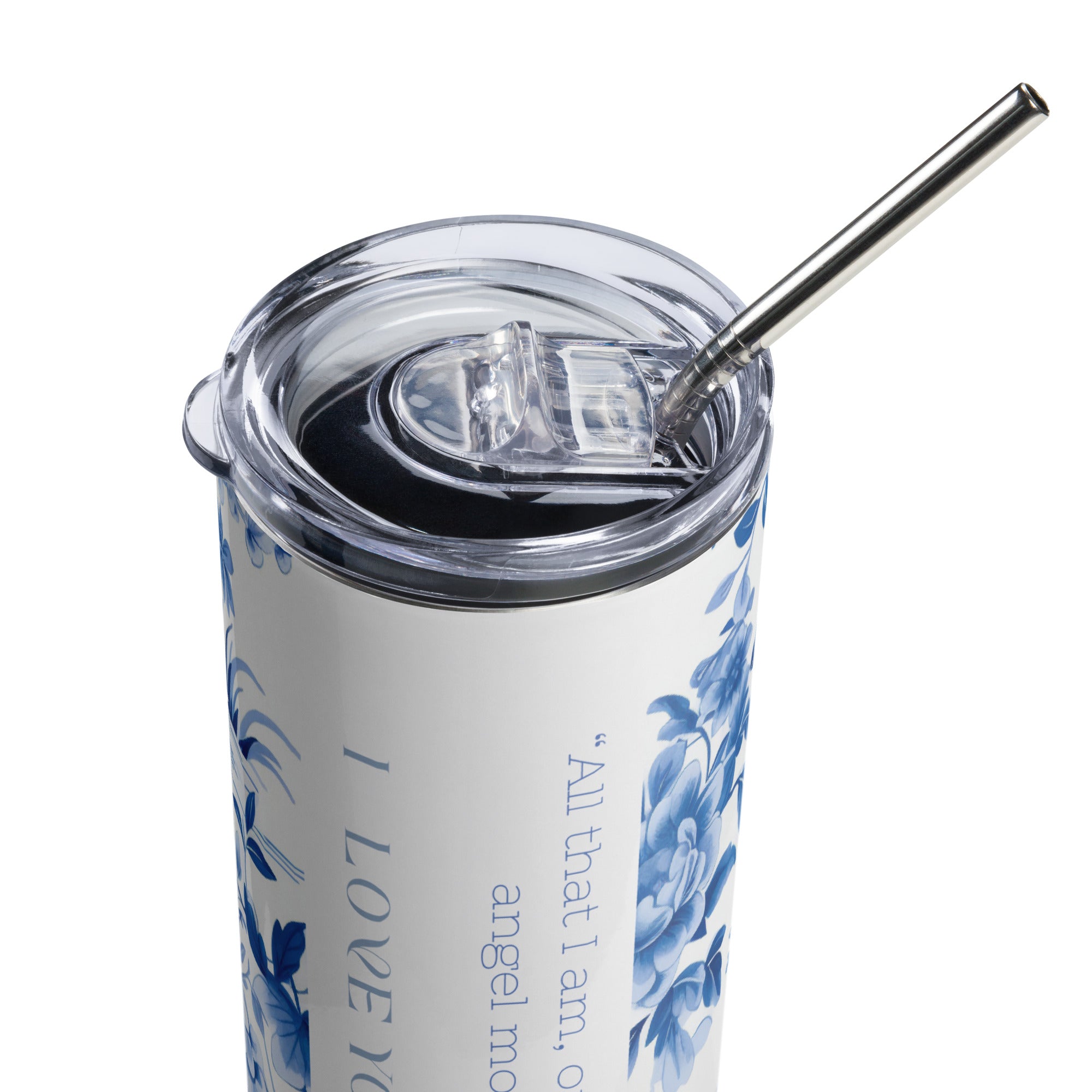 Tumbler for Mom - Blue Chinoiserie