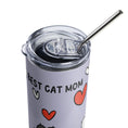 Load image into Gallery viewer, Pet Lover Tumbler - Best Cat Mom
