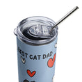 Load image into Gallery viewer, Pet Lover Tumbler - Best Cat Dad
